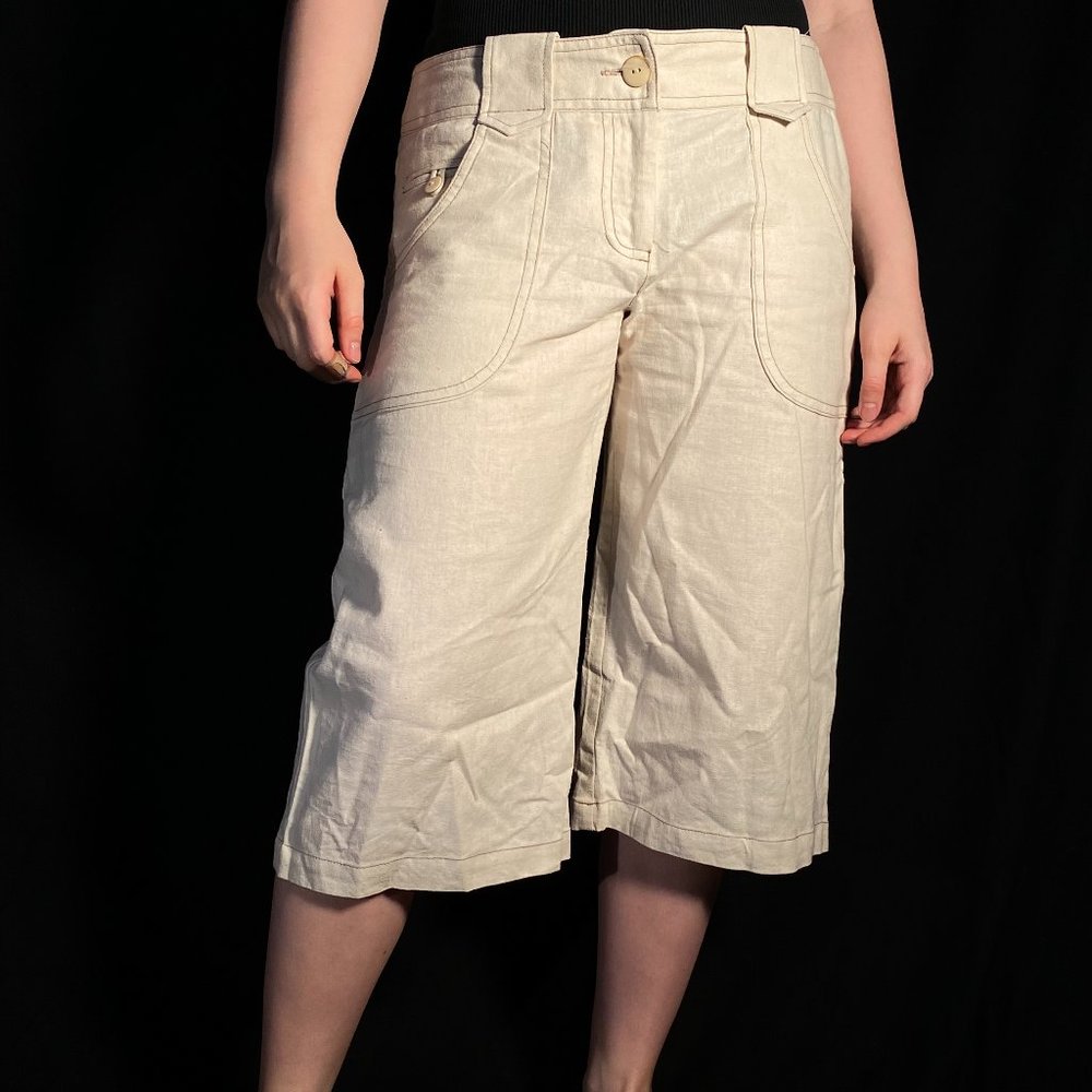 Zinc Wide Capris